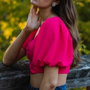 Cute pink blouse